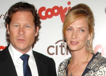 Uma Thurman y Arpad Busson en Nueva York el pasado 20 de abril de 2009. Uma Thurman y Arpad Busson en Nueva York el pasado 20 de abril de 2009.