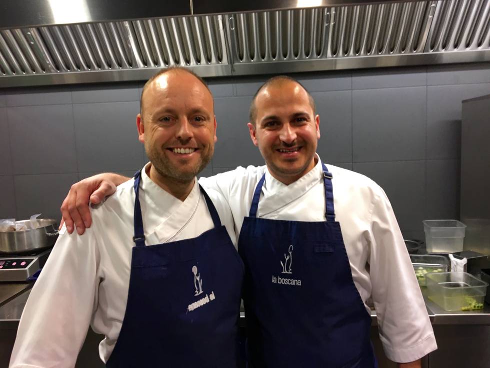CHEFS DE LA BOSCANA, JOEL CASTANYÉ Y MATEU BLANCH CAPEL