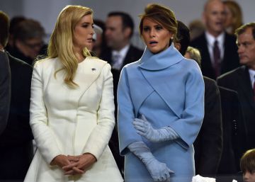 El glamour celeste de Melania Trump El glamour celeste de Melania Trump