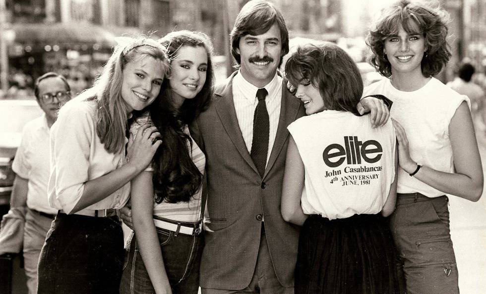 John Casablancas, fundador de la agencia Elite con la que creó el término de