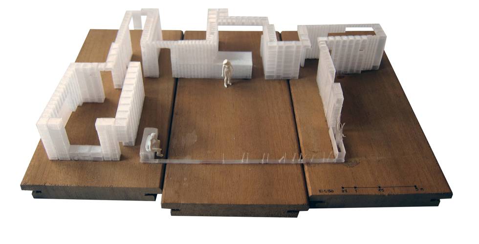 Una casa hecha de cajas