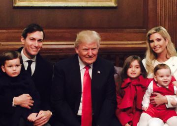 Os Trump e seus móveis se apoderam da Casa Branca