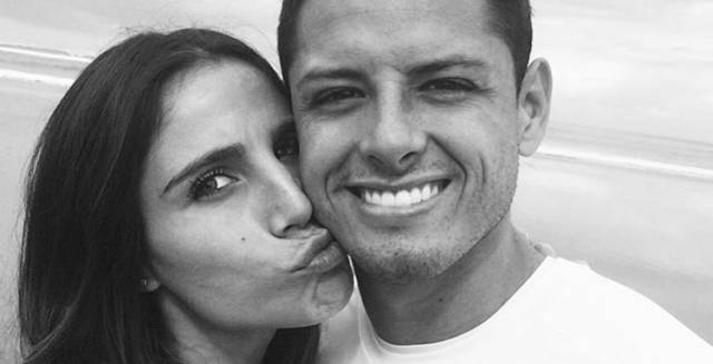 Lucía Villalón y Javier ‘Chicharito’ Hernández en octubre de 2016. Lucía Villalón y Javier ‘Chicharito’ Hernández en octubre de 2016.