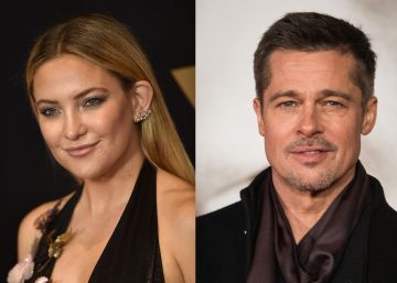 La actriz Kate Hudson y el actor Brad Pitt. La actriz Kate Hudson y el actor Brad Pitt.