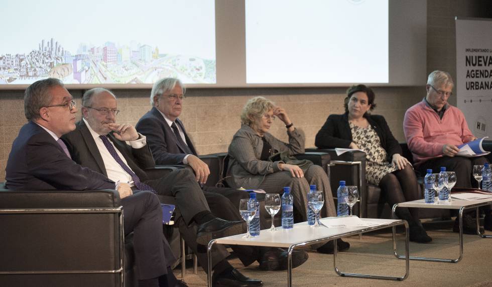 Un momento del encuentro 'Los objetivos de desarrollo sostenible y la nueva agenda urbana' celebrado en Madrid el 25 de enero. Un momento del encuentro 'Los objetivos de desarrollo sostenible y la nueva agenda urbana' celebrado en Madrid el 25 de enero.
