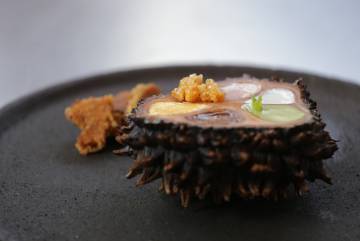 Uno de los platos de Rodrigo Pacheco.