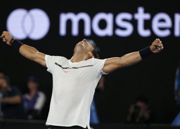 Nadal gana a Dimitrov en cinco sets