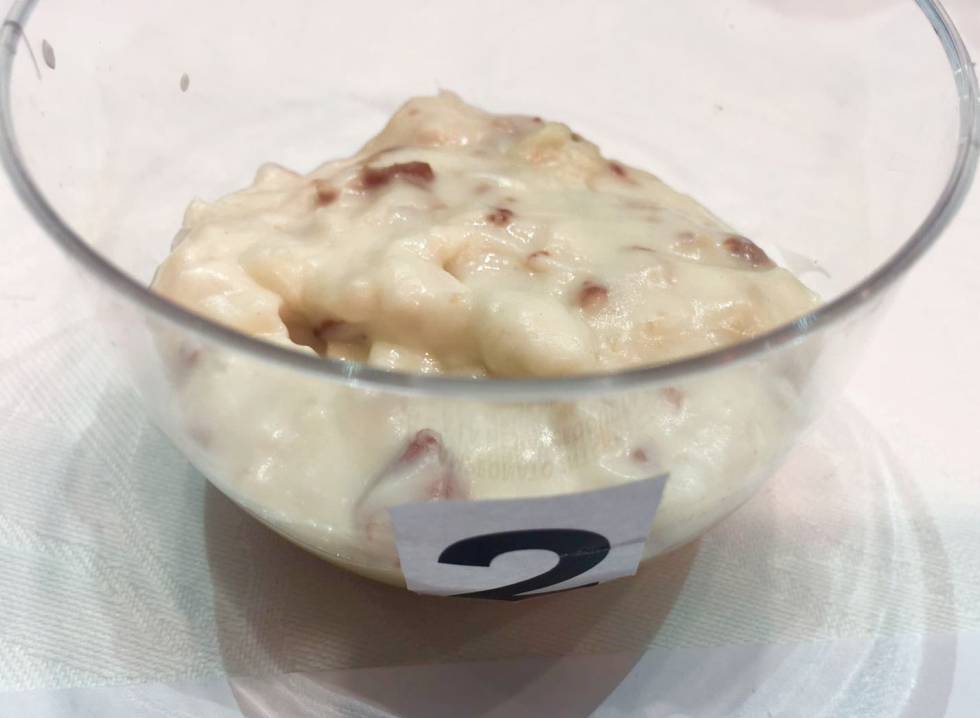 MASA EN CRUDO MUESTRA 2 CAPEL