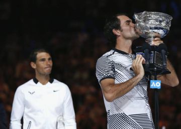 Federer derrota a Nadal en la final del Abierto de Australia
