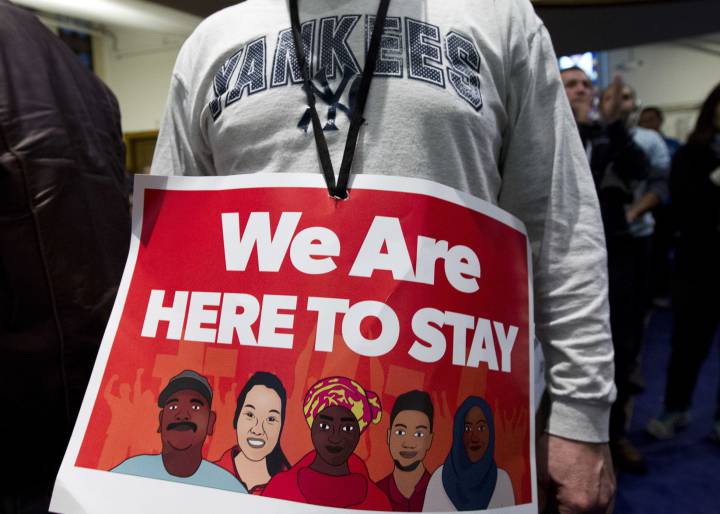 Las víctimas del veto: “Están en shock, tienen miedo” Las víctimas del veto: “Están en shock, tienen miedo”