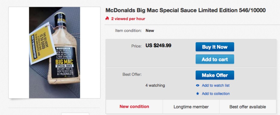 McDonald’s ha escuchado sus plegarias: la salsa del Big Mac, a la venta