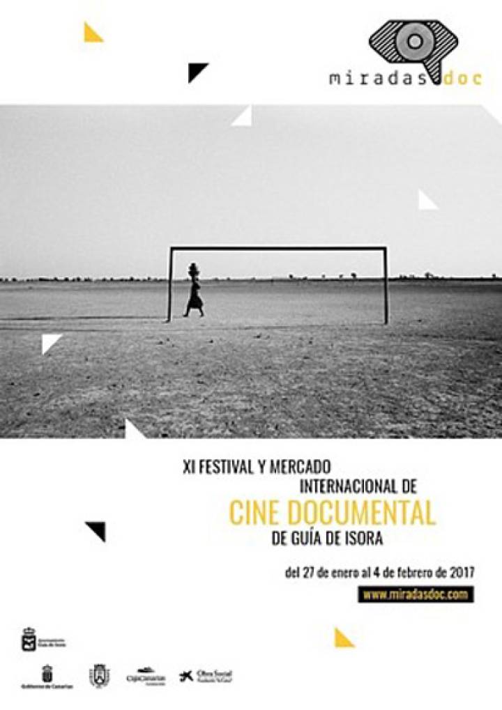 Cartel del festival y mercado de cine documental Miradasdoc, en Guía de Isora (Tenerife). Cartel del festival y mercado de cine documental Miradasdoc, en Guía de Isora (Tenerife).