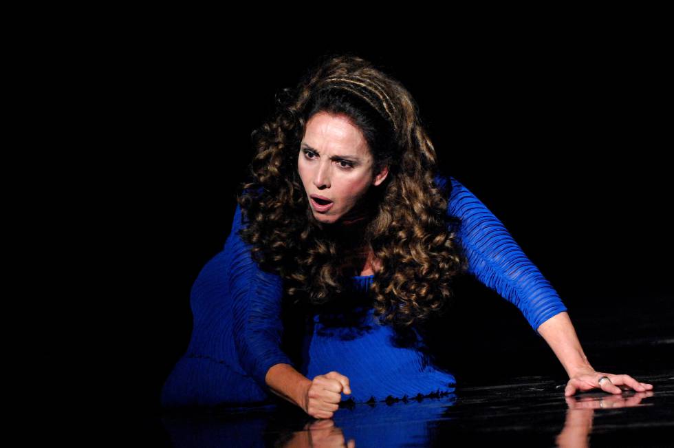 Ana Belén en la 'Fedra' dirigida por José Carlos Plaza con la versión de Juan Mayorga.