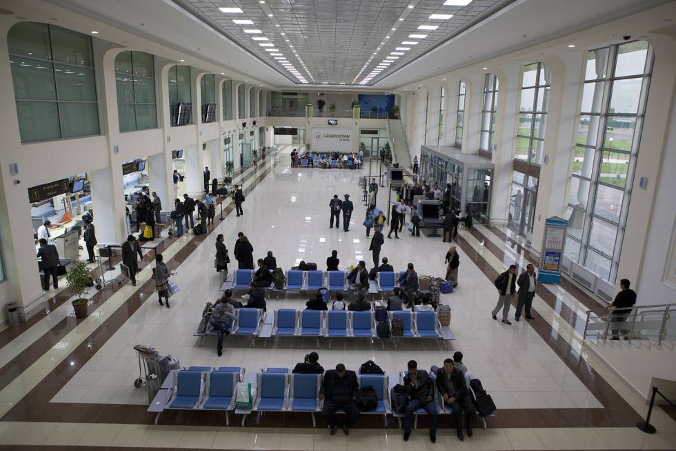 Terminal de pasajeros del aeropuerto de Tashkent