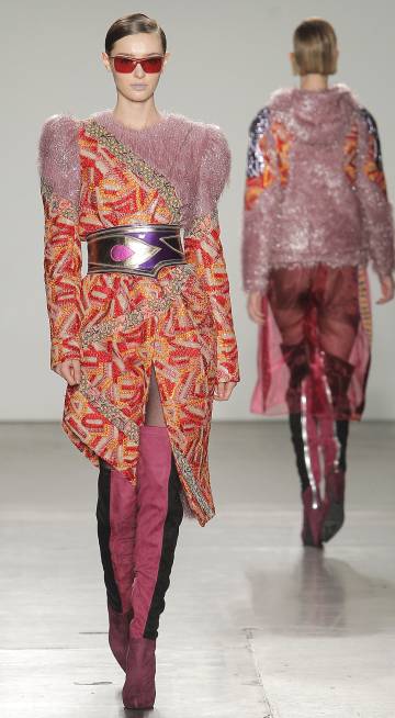 Desfile de Custo en la Semana de la Moda de Nueva York.