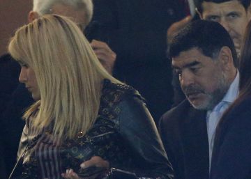 Rocío Oliva, novia de Maradona, se niega a declarar por la bronca del hotel Rocío Oliva, novia de Maradona, se niega a declarar por la bronca del hotel