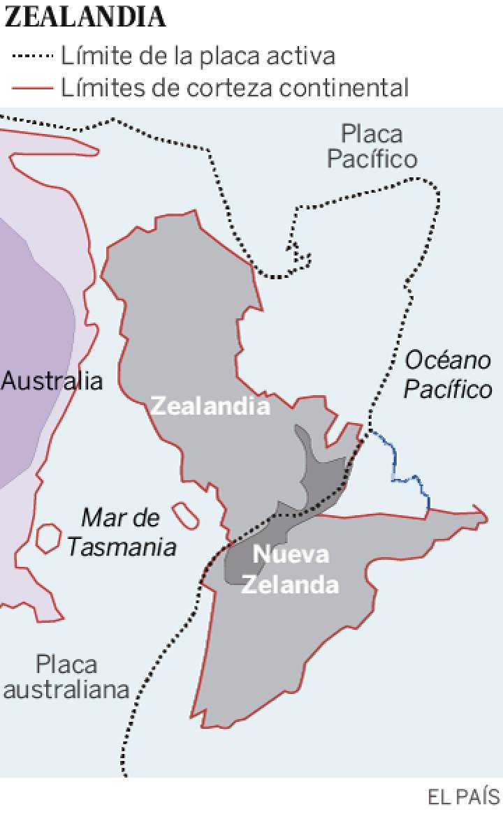 Descoberta a Zelândia, um enorme continente submerso no Pacífico