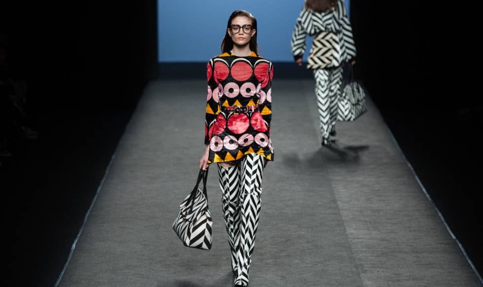 Desfile de María Escoté de este viernes en la Mercedes-Benz Madrid Fashion Week.