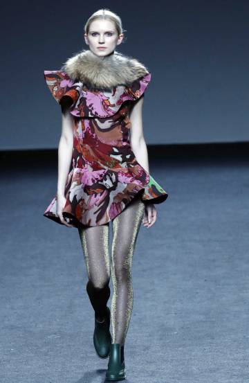 Desfile de Rocío Laseca en la última jornada de la Mercedes-Benz Fashion Week.