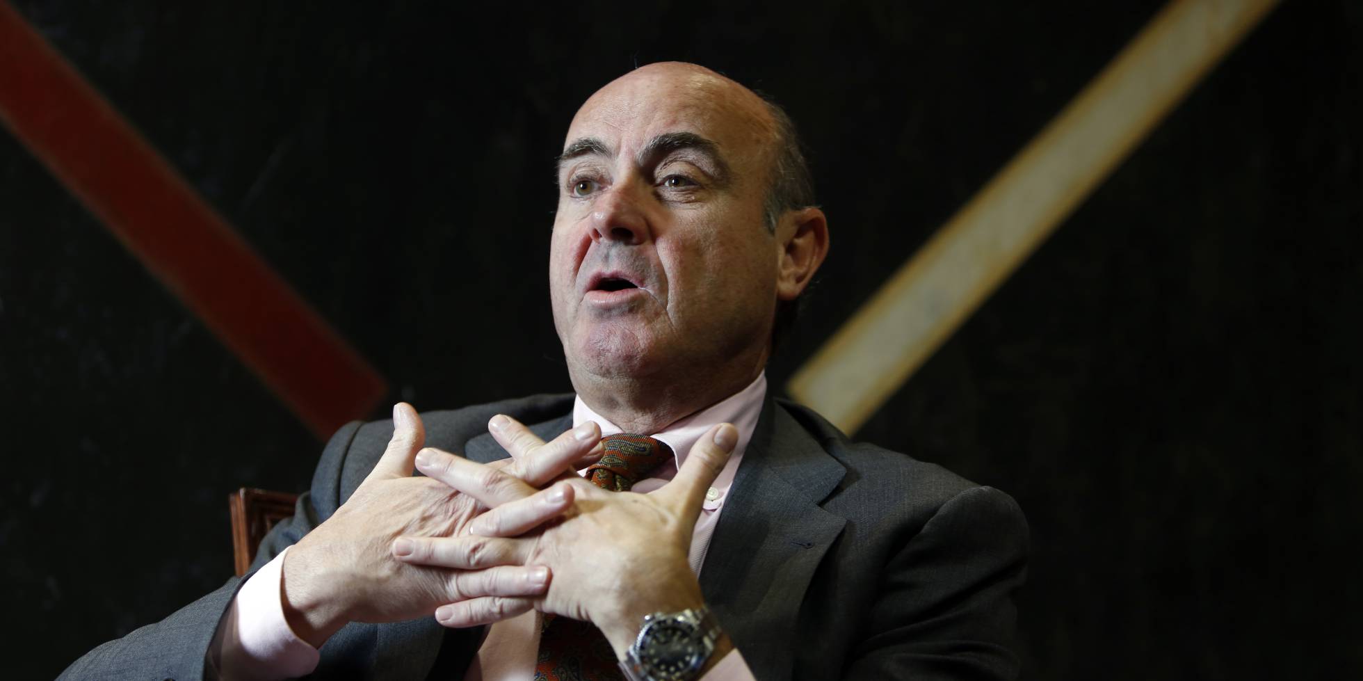 Luis de Guindos, ministro de Economía Luis de Guindos, ministro de Economía