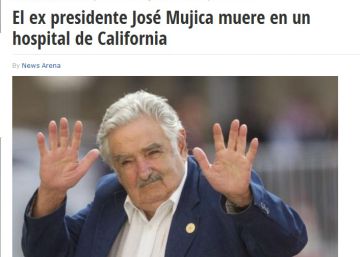 La falsa muerte de José Mujica La falsa muerte de José Mujica