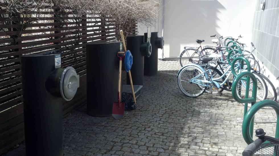 Sistema de recolección de basura.