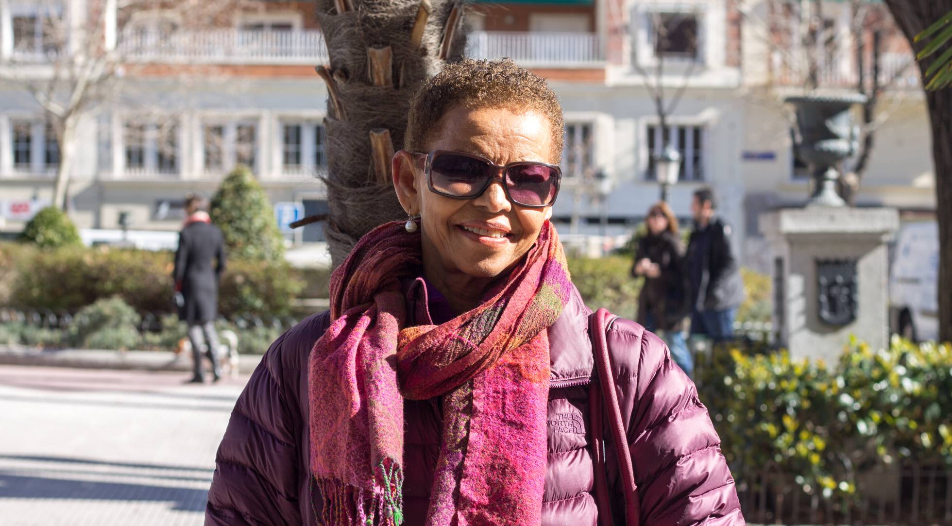 Boge Gebre durante su visita en Madrid.