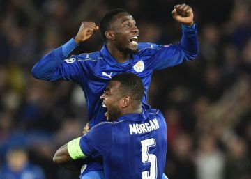 Leicester-Sevilla, en imágenes