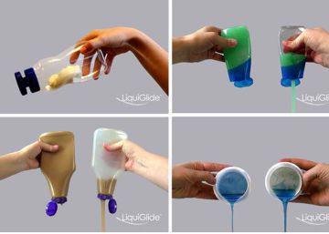 El material que permite que no quede ni una gota de kétchup en el bote