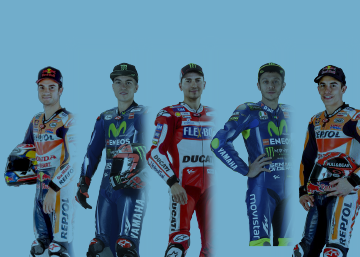 Motos y Pilotos del Mundial de MotoGP 2017 Motos y Pilotos del Mundial de MotoGP 2017