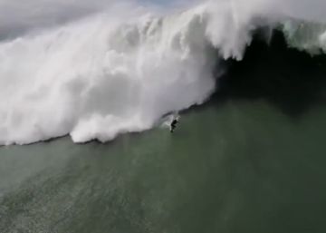Objetivo: conquistar las olas gigantes de Nazaré Objetivo: conquistar las olas gigantes de Nazaré