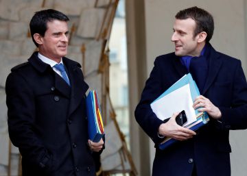 El ex primer ministro socialista Valls anuncia su apoyo al centrista Macron