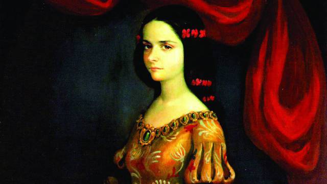 Sor Juana Inés de la Cruz, antes de coger los hábitos.