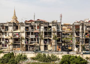 El edificio blanco de Phnom Penh