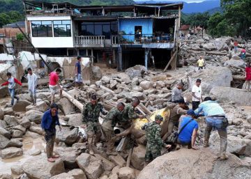 La avalancha de Colombia, en imágenes La avalancha de Colombia, en imágenes