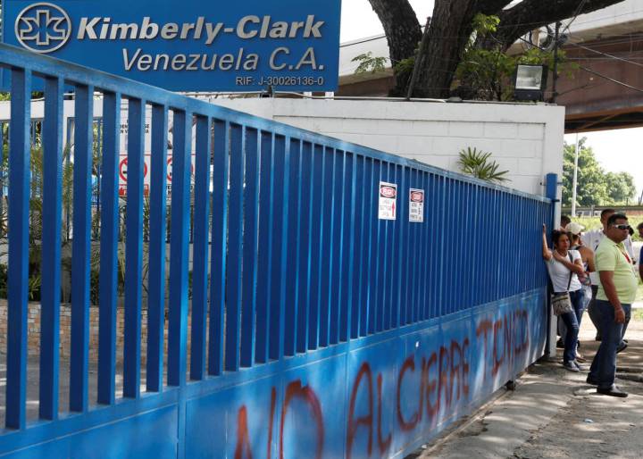 Venezuela assumes control of US hygiene products factory Venezuela assumes control of US hygiene products factory