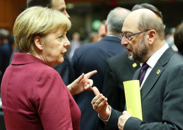 Merkel birla el programa a los socialdemócratas Merkel birla el programa a los socialdemócratas