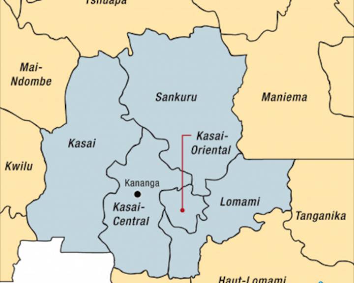 Las cinco provincias en las que la región fue dividida en 2015.