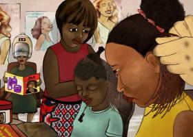 De vendedora callejera en Kinshasa a reconocida actriz de cine