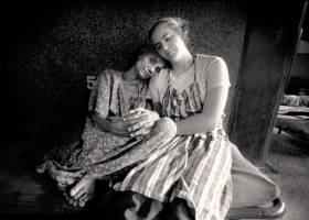 Con las misioneras del dolor