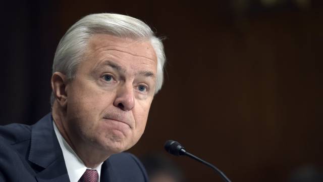 John Stumpf en el Senado de EE UU.