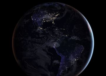 El mapa nocturno de la Tierra El mapa nocturno de la Tierra