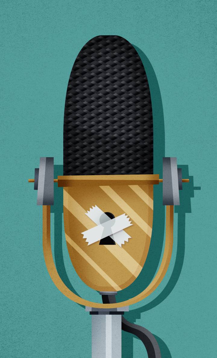 El declive de la libertad de prensa