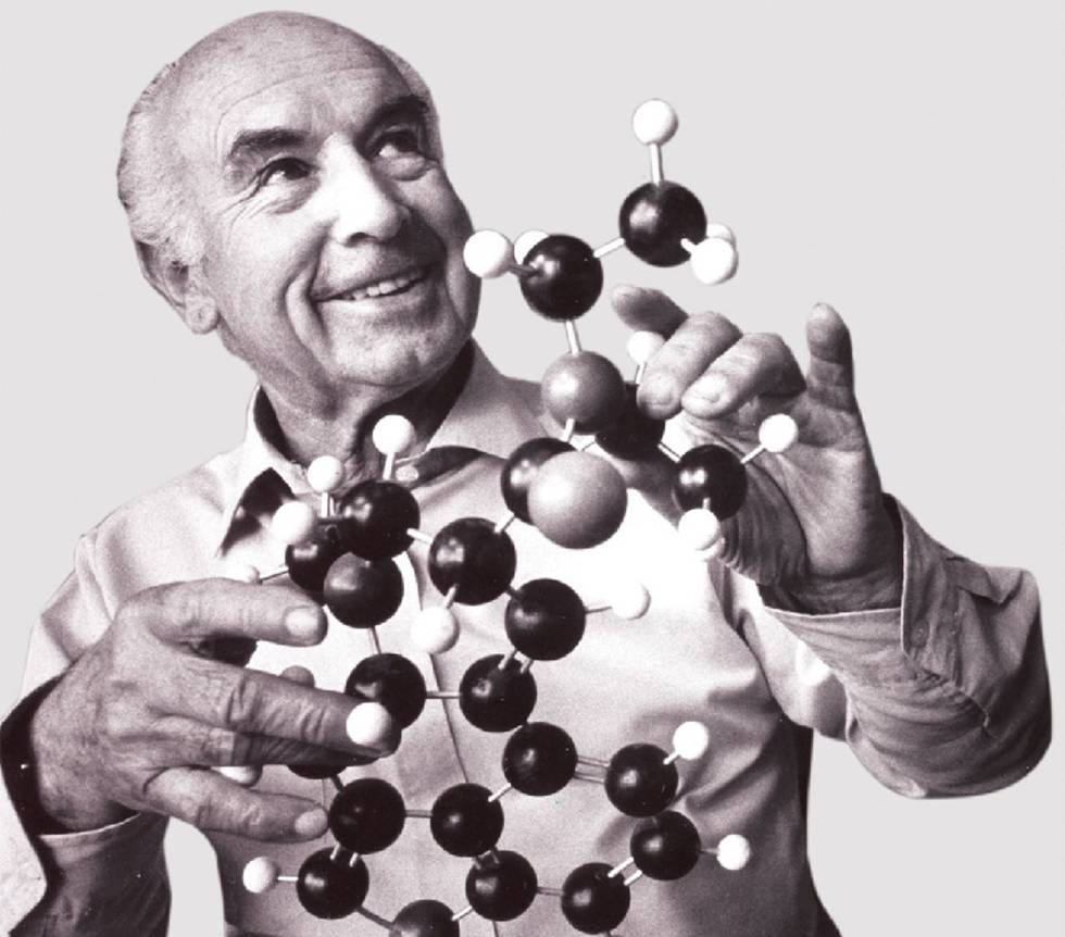 Albert Hofmann, descubridor de la psilocibina.