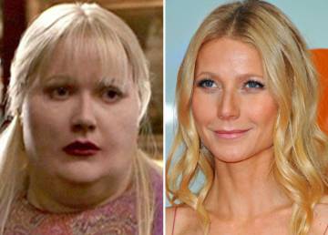 La transformación de Gwyneth en 'Amor ciego'.