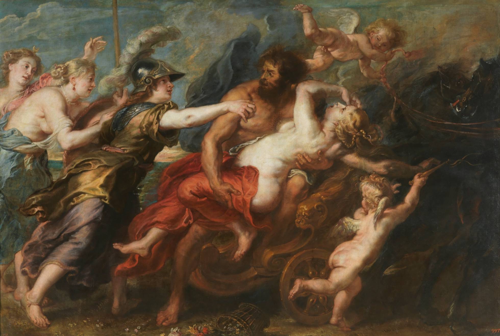 'El rapto de Proserpina', de Rubens.