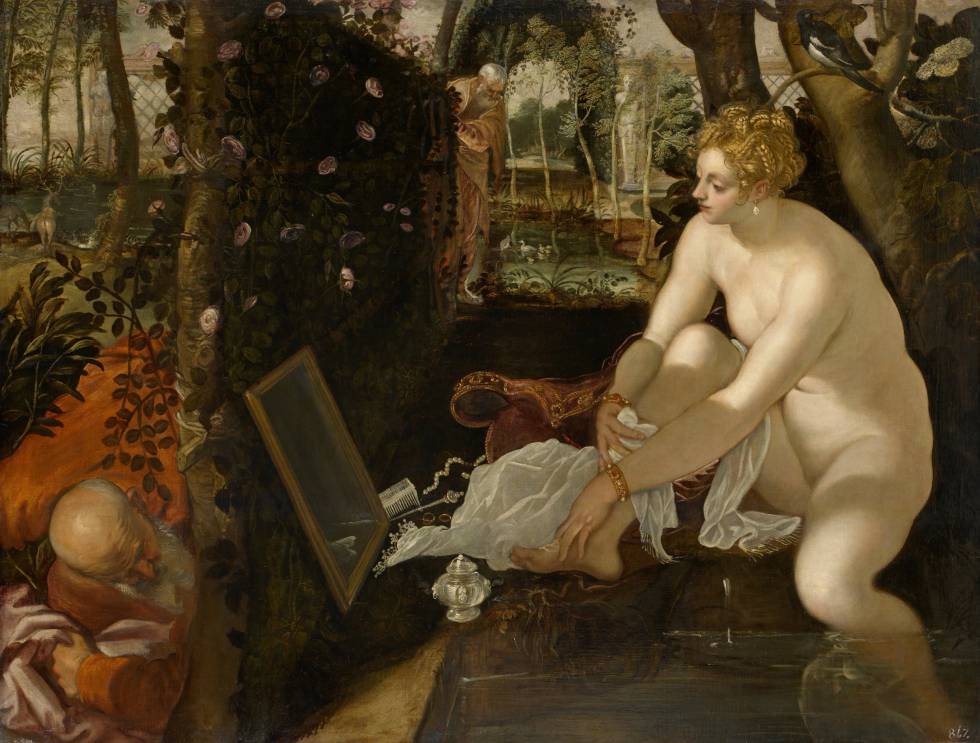 'Susana y los Viejos', de Tintoretto. 