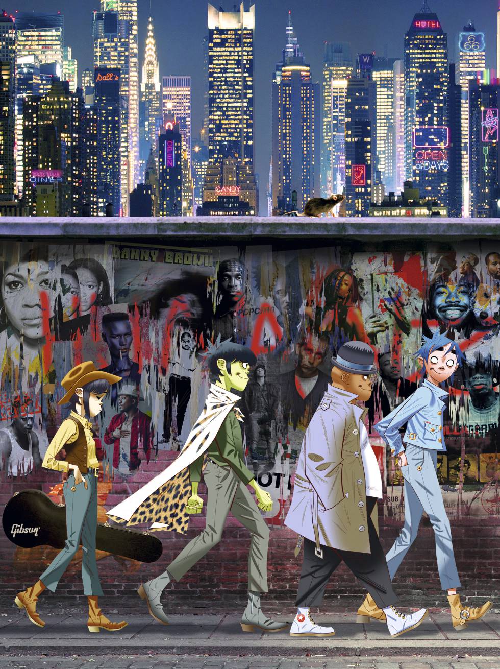 Damon Albarn (Gorillaz): "El pasado es aterrador, el futuro es el transhumanismo"