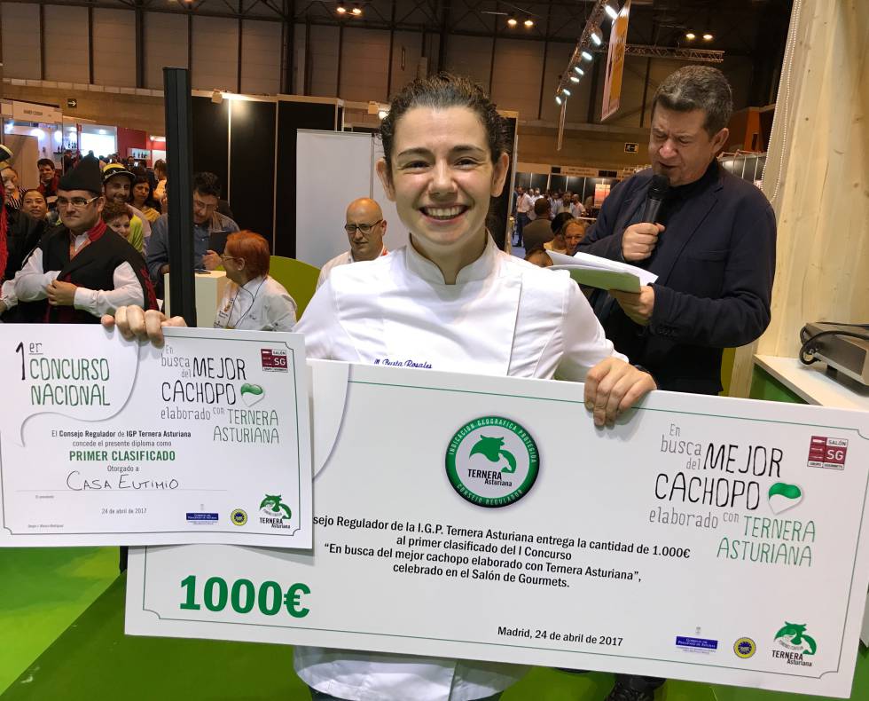 MARIA BUSTO GANADORA, DEL RESTAURANTE CASA EUTIMIO CAPEL