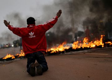 Los manifestantes toman las calles en São Paulo Los manifestantes toman las calles en São Paulo